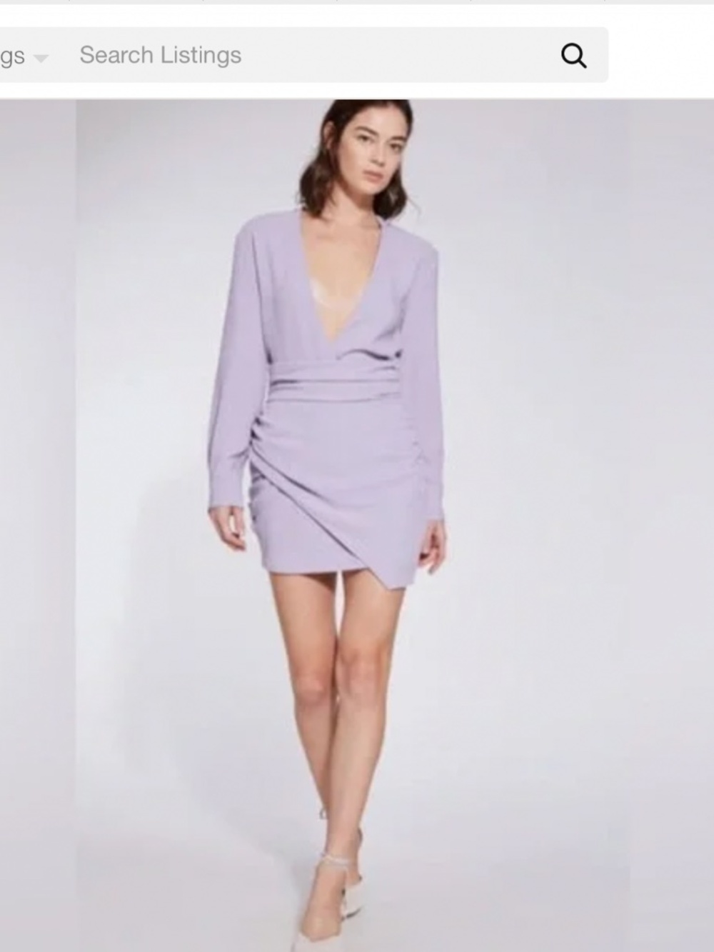 IRO Ruched Wrap Skirt